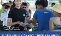 Tuyển nhân viên phát catalog, giới thiệu sản phẩm Tuyển nhân viên phát catalog, giới thiệu sản phẩm