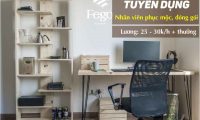 Tuyển nhân viên phụ mộc, đóng gói – Công ty FeGo Tuyển nhân viên phụ mộc, đóng gói – Công ty FeGo
