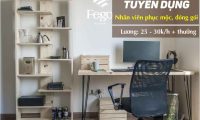 Tuyển nhân viên phụ mộc, đóng gói – Công ty FeGo Tuyển nhân viên phụ mộc, đóng gói – Công ty FeGo