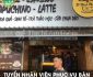 Tuyển nhân viên phục vụ – Quán Coffee Tuyển nhân viên phục vụ – Quán Coffee