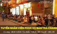 Tuyển nhân viên phục vụ trà chanh, ăn vặt Tuyển nhân viên phục vụ trà chanh, ăn vặt
