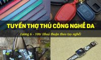 Tuyển nhân viên làm đồ da thủ công Tuyển nhân viên làm đồ da thủ công