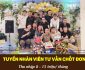 Tuyển nhân viên tư vấn chốt đơn Tuyển nhân viên tư vấn chốt đơn