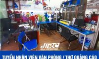 Tuyển gấp thợ học việc quảng cáo và nhân viên văn phòng Tuyển gấp thợ học việc quảng cáo và nhân viên văn phòng