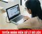 Tuyển nhân viên xử lý dữ liệu Tuyển nhân viên xử lý dữ liệu