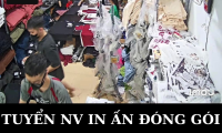 Tuyển nhân viên in ấn, đóng gói parttime Tuyển nhân viên in ấn, đóng gói parttime