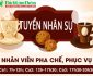 Tuyển nhân viên phục vụ, pha chế – Công Ty Dương Cafe Tuyển nhân viên phục vụ, pha chế – Công Ty Dương Cafe