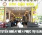 Tuyển nhân viên phục vụ – Bún Đậu Nón Tuyển nhân viên phục vụ – Bún Đậu Nón