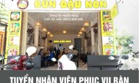 Tuyển nhân viên phục vụ – Bún Đậu Nón Tuyển nhân viên phục vụ – Bún Đậu Nón