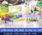 Tuyển nhân viên phục vụ – khu vui chơi trẻ em Mr HaaHoo Tuyển nhân viên phục vụ – khu vui chơi trẻ em Mr HaaHoo