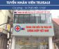 Tuyển nhân viên telesales – Trung tâm điều trị phục hồi xương khớp Việt Nam Tuyển nhân viên telesales – Trung tâm điều trị phục hồi xương khớp Việt Nam