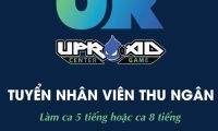 Tuyển nhân viên thu ngân, phục vụ – Quán UpRoad Center game Tuyển nhân viên thu ngân, phục vụ – Quán UpRoad Center game