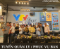 Tuyển quản lý, phục vụ bàn, nhân viên setup lương cao Tuyển quản lý, phục vụ bàn, nhân viên setup lương cao