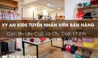 Tuyển nhân viên bán hàng theo ca – Shop thời trang trẻ em Vy An Kids Tuyển nhân viên bán hàng theo ca – Shop thời trang trẻ em Vy An Kids