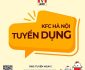 KFC tuyển nhân viên phục vụ KFC tuyển nhân viên phục vụ