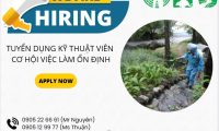 Tuyển kỹ thuật viên phun xịt côn trùng Tuyển kỹ thuật viên phun xịt côn trùng
