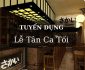 Tuyển nữ lễ tân ca tối lương cao