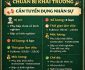 Tuyển nhân viên bếp, phụ bếp lương cao