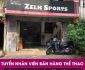 Tuyển nhân viên bán hàng – Shop Quần Áo Cầu Lông Zelk Sport Tuyển nhân viên bán hàng – Shop Quần Áo Cầu Lông Zelk Sport